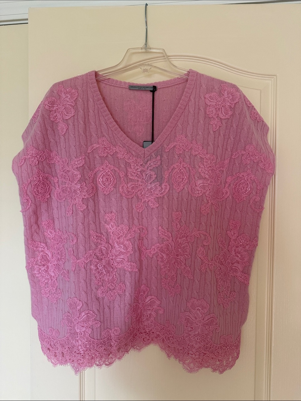Ermanno Scervino 100% cashmere tunic
